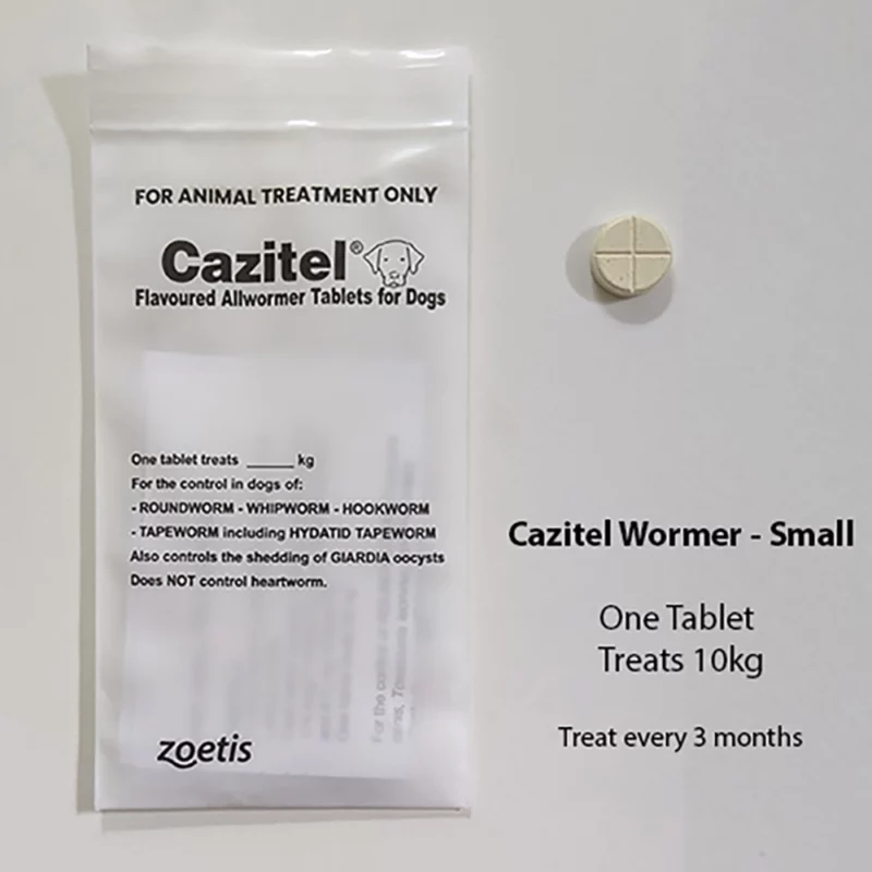 Cazitel Allwormer For Small Dogs - Single Tablet