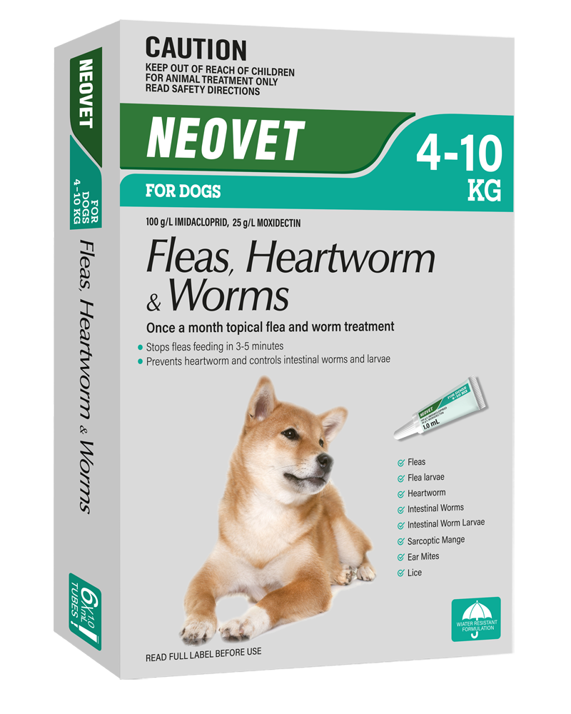 NEOVET SMALL DOG - Generic Advocate - For Dogs 4-10kg