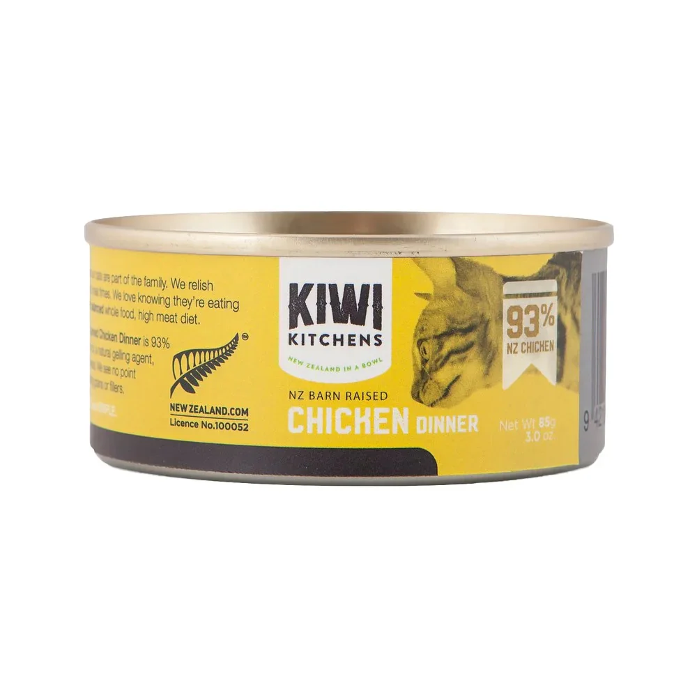 Kiwi Kitchens Wet Cat Food Chicken Dinner 85g & 170g