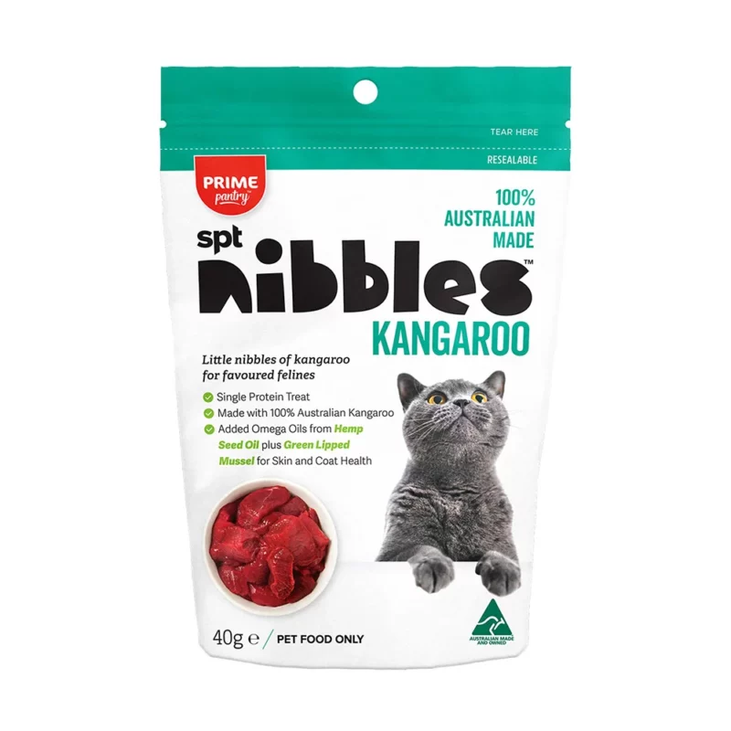 Prime Pantry SPT Nibbles Kangaroo Cat Treats - 40g