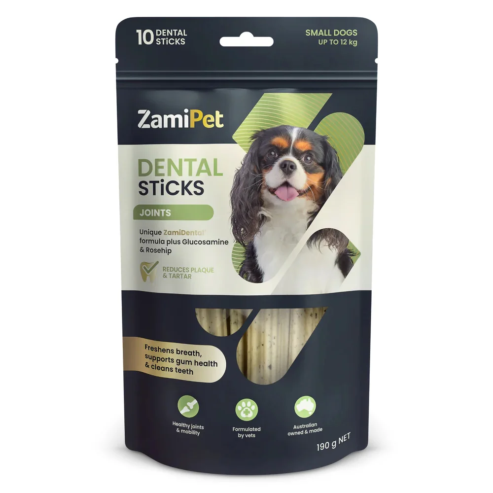ZamiPet Dental Sticks Joints For Small Dogs - 10 Pack
