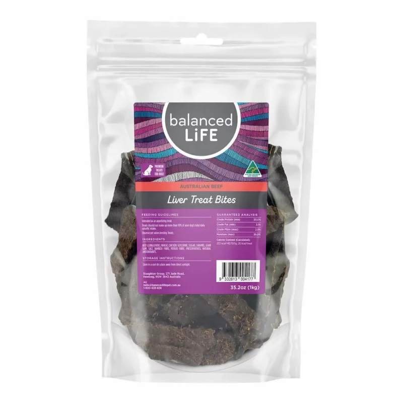Balanced Life Liver Treat Bites - 1kg