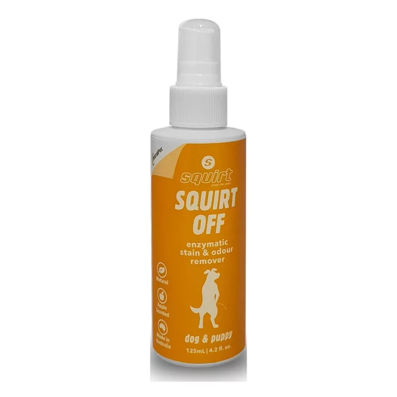 Squirt Off Enzymatic Stain & Odour Remover For Dogs - 125ml