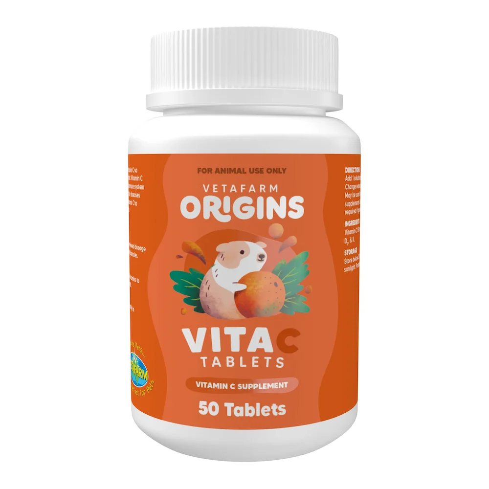 Vetafarm Origins Vita-C Tablets - 50 Tablets