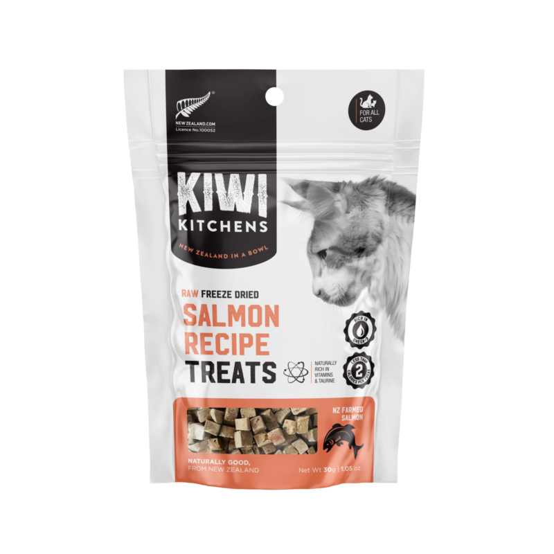 Kiwi Kitchens Freeze Dried Salmon Cat Treat - 30g