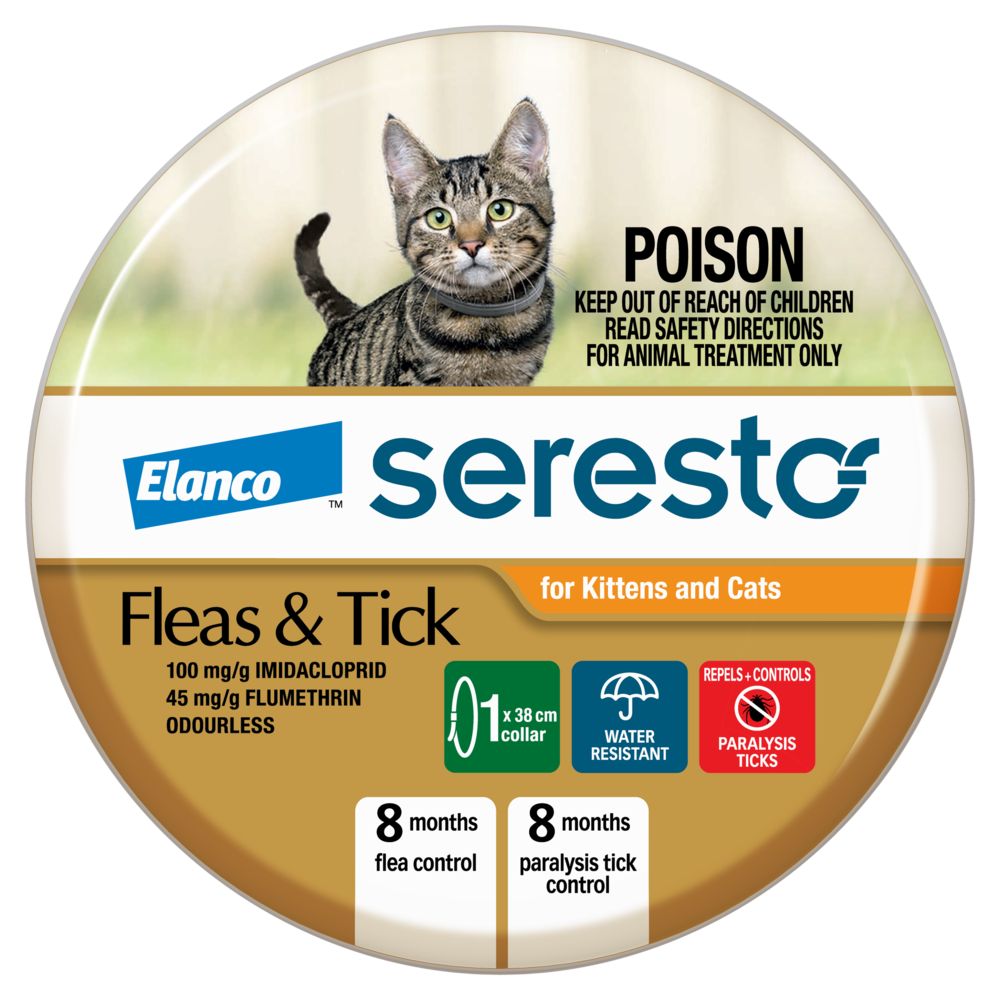 Seresto Flea & Tick Collar for Kittens And Cats - 1 Pack