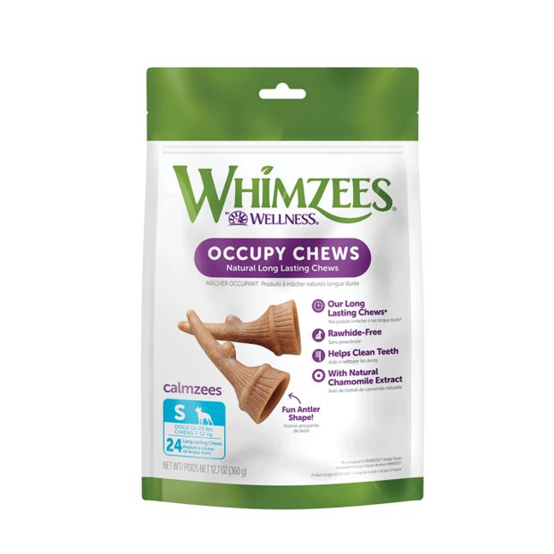 Whimzees Occupy Antler Dog Chews Small Pack