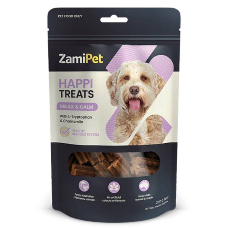 ZamiPet HappiTreats Relax & Calm Dog Treats 200g