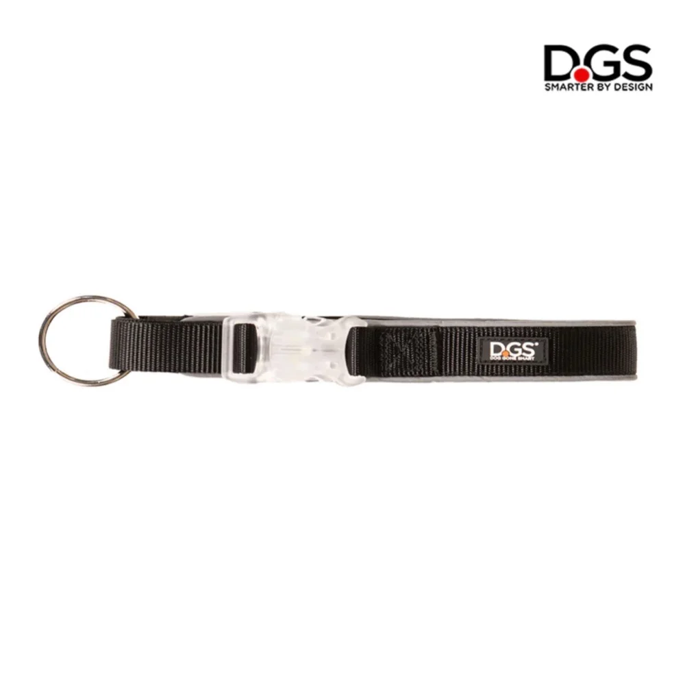 DGS LED Dog Collar Medium - Black