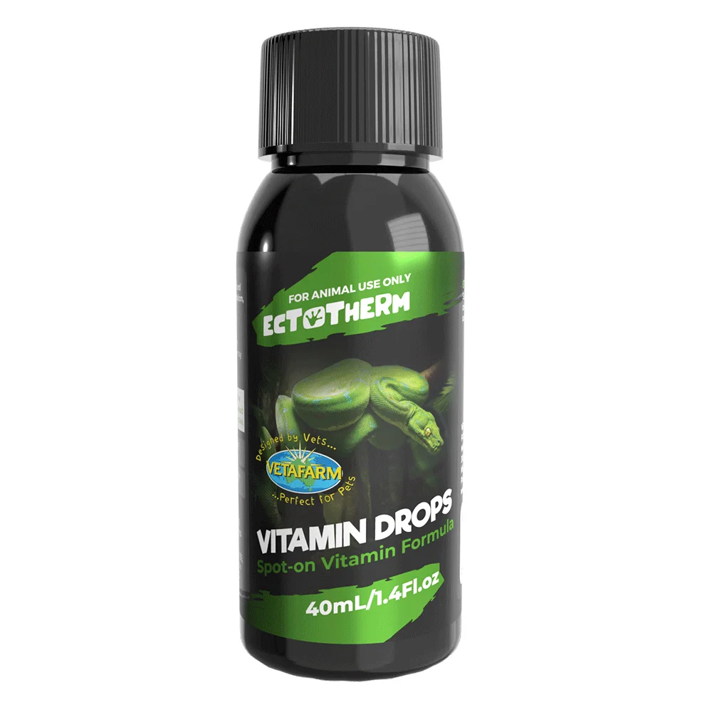 Vetafarm Ectotherm Vitamin Drops - 40ml