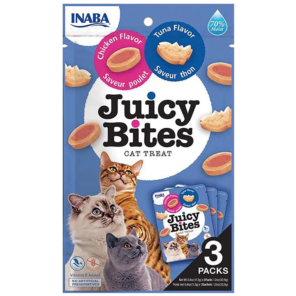 Inaba Juciy Bites Tuna and Chicken Mix